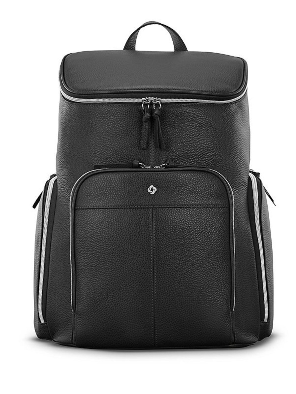 NWT Samsonite Mobile Solution 2 Leather Deluxe Backpack